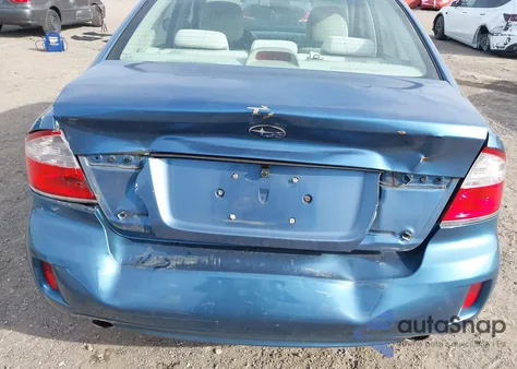 2008 Subaru Legacy 2.5I z USA, uszkodzony, nr VIN 4S3BL616687210515